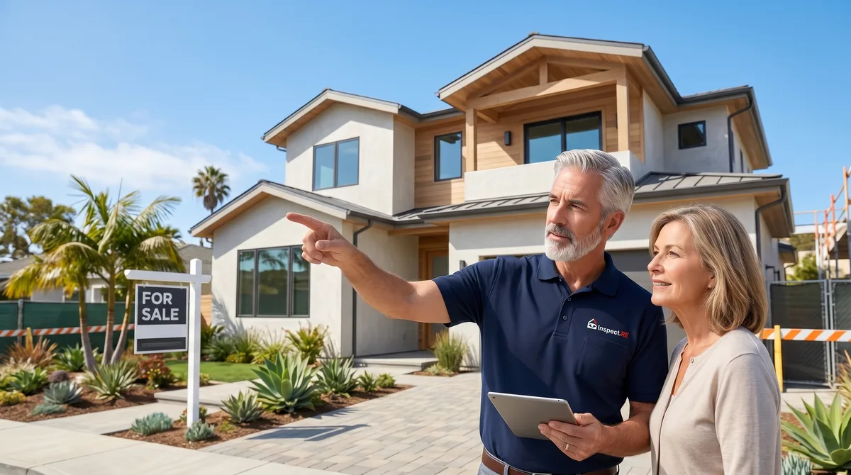 San Diego home sellers preparing their property for listing with Inspect.re pre-listing home inspection in California